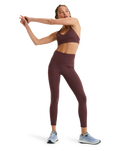 The Roxy Womens Heart Into It Leggings in Huckleberry