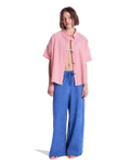 Lekeitio Khit Corduroy Trousers in Dutch Blue