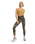 The Roxy Womens Heart Into It Ankle Sport Leggings in Anthracite Big Flowers
