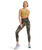 The Roxy Womens Heart Into It Ankle Sport Leggings in Anthracite Big Flowers