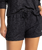 The Roxy Womens Saturdaze Cosy Shorts in Anthracite
