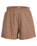 The Roxy Womens Souvenirs Chaser Shorts in Portobella Flower Eyelet