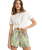 The Roxy Lekeitio Printed Shorts in Foam Green Coastal | Available at Anns Cottage