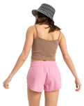 The Roxy Womens Scenic Route Shorts in Orchid Smoke