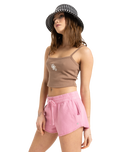 The Roxy Womens Scenic Route Shorts in Orchid Smoke
