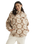 The Roxy Womens Jive Talking Fleece Jacket in Portobella Tropical Tile