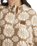The Roxy Womens Jive Talking Fleece Jacket in Portobella Tropical Tile