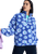 Jive Talking Bonded Fleece Jacket in Coconut Milk Flower Soul