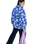 Jive Talking Bonded Fleece Jacket in Coconut Milk Flower Soul
