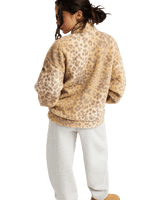 The Roxy Womens Jive Talking Bonded Fleece Jacket in Wild Side