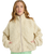 The Roxy Womens Blurry Cloud Zip Fleece Jacket in Parchment