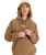 The Roxy Womens Cool Calling Polar Fleece Hoodie in Woodsmoke