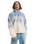 The Roxy Womens Mountain Story Half Zip Fleece Jacket in Egret