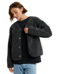 The Roxy Womens Iconic Town Jacket in Phantom