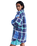 Over & Above Jacket in Dutch Blue Plaid Fade
