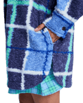 Over & Above Jacket in Dutch Blue Plaid Fade