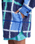 Over & Above Jacket in Dutch Blue Plaid Fade