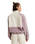 The Roxy Womens Waves Of Warmth Colourblock Fleece Jacket in Nirvana