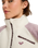 The Roxy Womens Waves Of Warmth Colourblock Fleece Jacket in Nirvana
