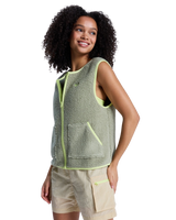 The Roxy Womens Boundless Spirit Gilet in Oil Green