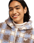 The Roxy Womens Take It Ok Jacket in Coconut Milk