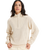The Roxy Womens Memories Of Sun 1/2 Zip Sweatshirt in Parchment