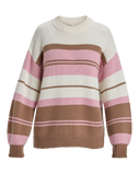 The Roxy Womens Love Again Jumper in Egret