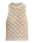 The Roxy Womens Tropic Sky Vest in Parchment
