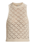 The Roxy Womens Tropic Sky Vest in Parchment