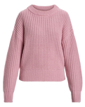 The Roxy Womens Coming Home Jumper in Bleached Mauve