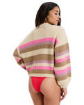 The Roxy Womens Marble Tiles Cardigan in Parchment