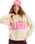 The Roxy Womens Exploring Heart Jumper in Parchment