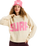 The Roxy Womens Exploring Heart Jumper in Parchment