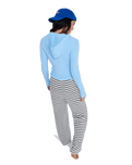 Surf Society Cardigan in Airy Blue