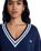 Surf School V-Neck Jumper in Mood Indigo