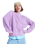 The Roxy Womens Coming Home Again Sweatshirt in Crocus Petal