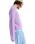 The Roxy Womens Coming Home Again Sweatshirt in Crocus Petal