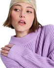 The Roxy Womens Coming Home Again Sweatshirt in Crocus Petal