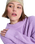 The Roxy Womens Coming Home Again Sweatshirt in Crocus Petal