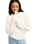 The Roxy Womens Loomed Horizon Jumper in Coconut Milk