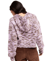 The Roxy Womens Catching Air Jumper in Pink Lavender