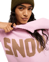 The Roxy Womens Exploring Snow Jumper in Pink Lavender