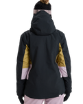 The Roxy Womens Stormdash Technical Jacket in Fennel Seed