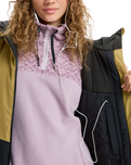 The Roxy Womens Stormdash Technical Jacket in Fennel Seed