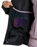 The Roxy Womens Stormdash Technical Jacket in Fennel Seed