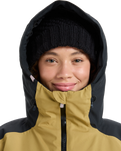 The Roxy Womens Stormdash Technical Jacket in Fennel Seed