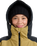 The Roxy Womens Stormdash Technical Jacket in Fennel Seed