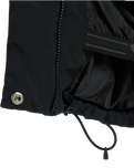 The Roxy Womens Snow Winter Rebel Technical Jacket in True Black