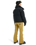 The Roxy Womens Snow Winter Rebel Technical Jacket in True Black