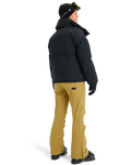The Roxy Womens Snow Winter Rebel Technical Jacket in True Black